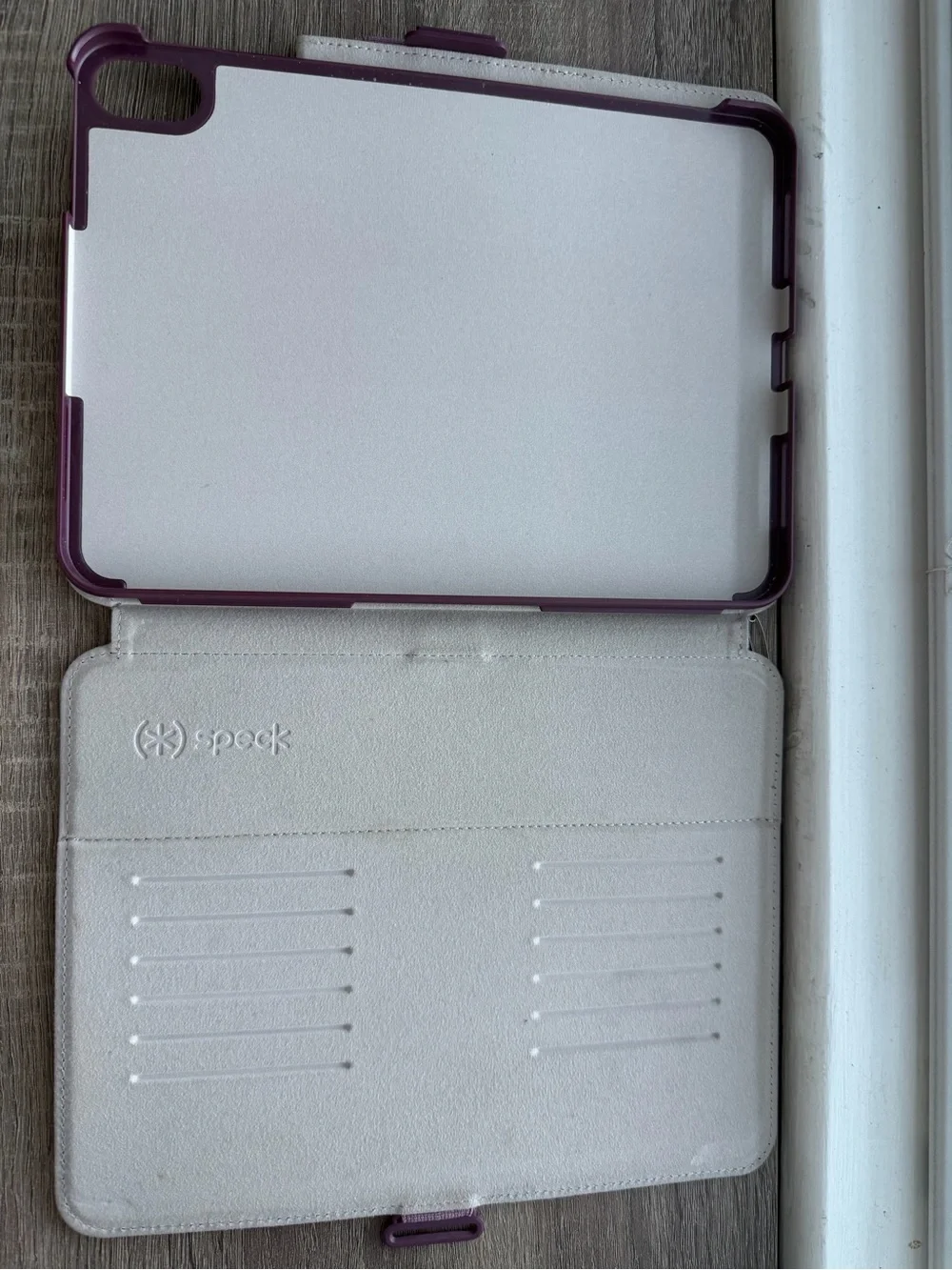 speck Purple Tablet Folio Case with Pen Loop